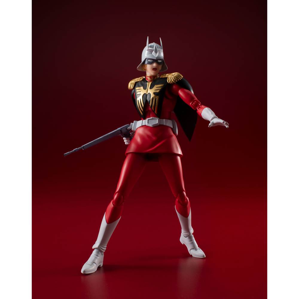 Tamashii Nations S.H.Figuarts Mobile Suit Gundam Char Aznable Figure Image 1