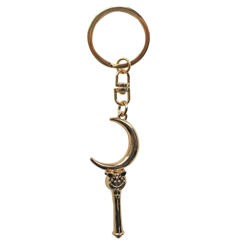 Sailor Moon Moon Stick 3D Premium Keychain Image 1