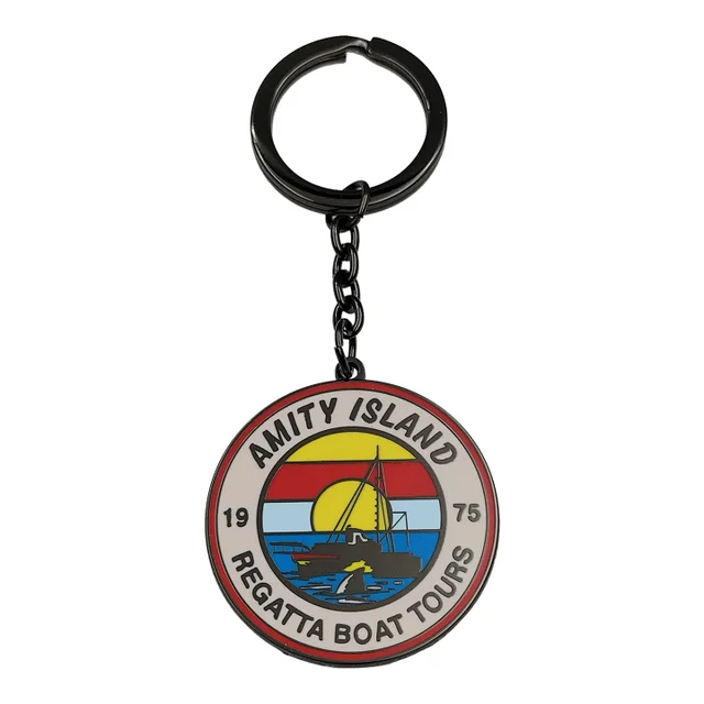 Jaws 50th Anniversary Regatta Boat Tour Keyring