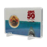 Jaws 50th Anniversary 24k Gold Plated Presentation Coin