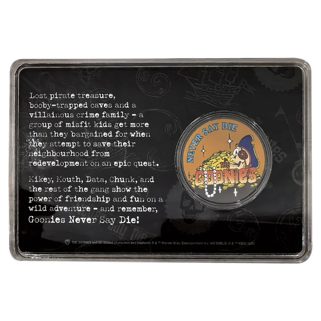 The Goonies 40th Anniversary Presentation Coin