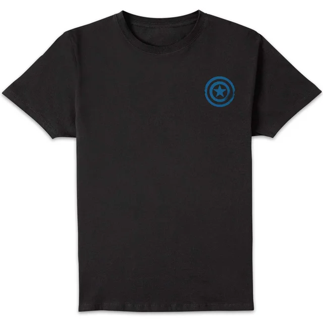 Marvel Rivals Captain America Unisex T-Shirt - Black