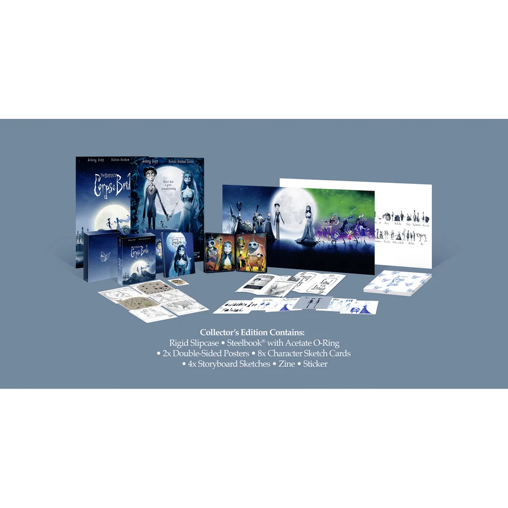 Corpse Bride 4K Ultra HD Collector's Edition with SteelBook Image 1