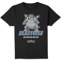 Pokémon Blastoise Unisex T-Shirt - Black - undefined undefined