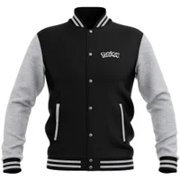 Pokémon Blastoise Unisex Varsity Jacket - Black/Grey - undefined undefined