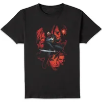 Marvel Blade Montage Unisex T-Shirt - Black - undefined undefined