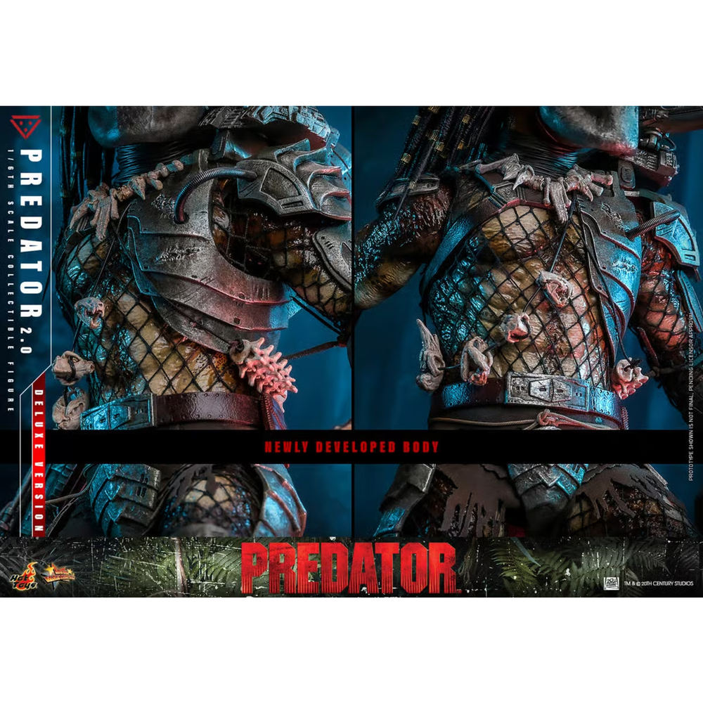 Hot Toys 1/6 Predator 2.0 Deluxe Version - Predator | Zavvi UK Hot Toys 1/6 Predator 2.0 Deluxe Version - Predator | Zavvi UK