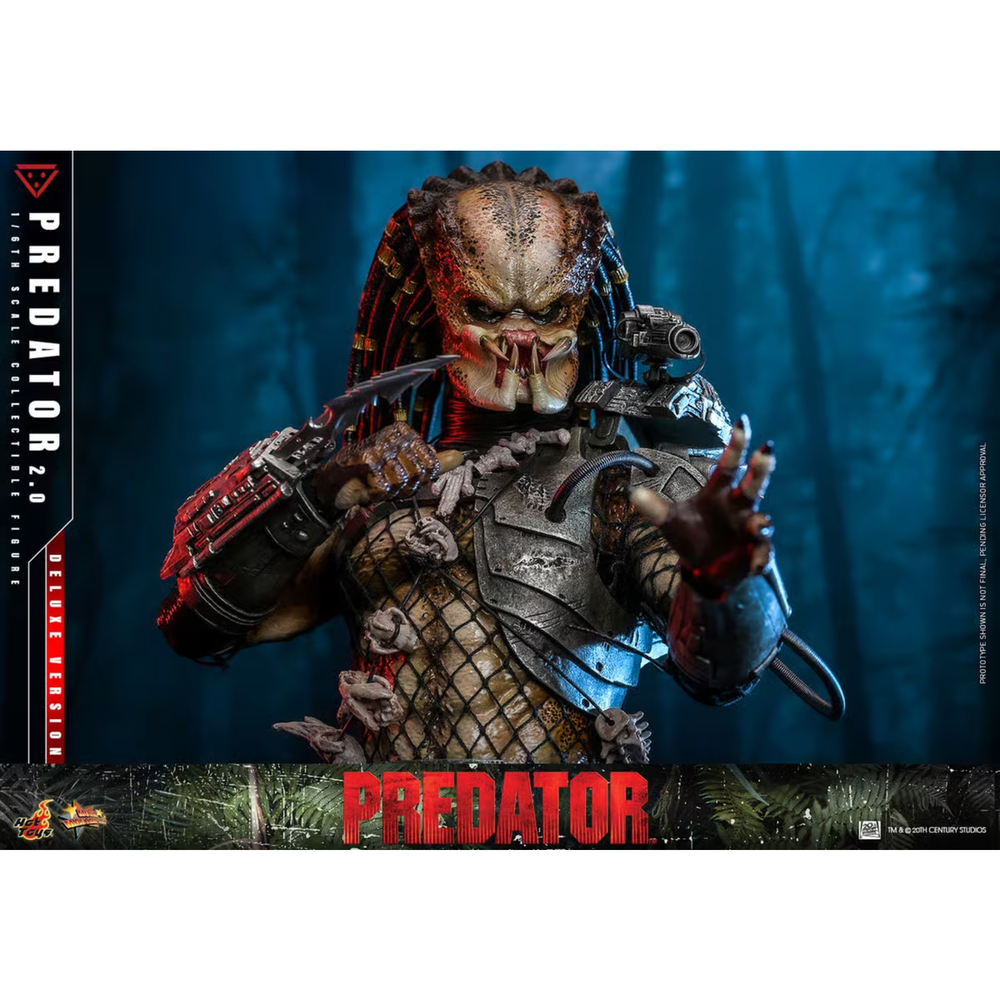 Hot Toys 1/6 Predator 2.0 Deluxe Version - Predator | Zavvi UK Hot Toys 1/6 Predator 2.0 Deluxe Version - Predator | Zavvi UK