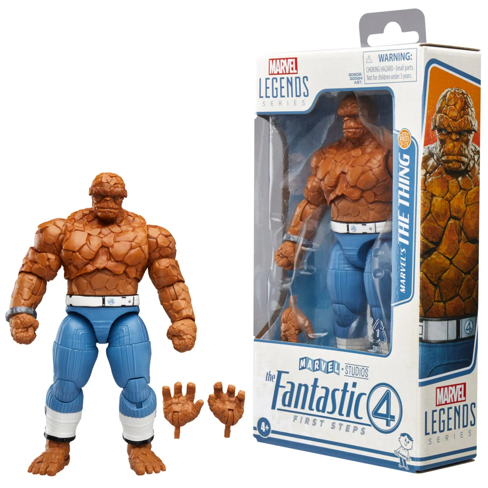 Hasbro Marvel Legends Series Marvel's The Thing, The Fantastic Four: First Steps 6" Action Figure Image 1