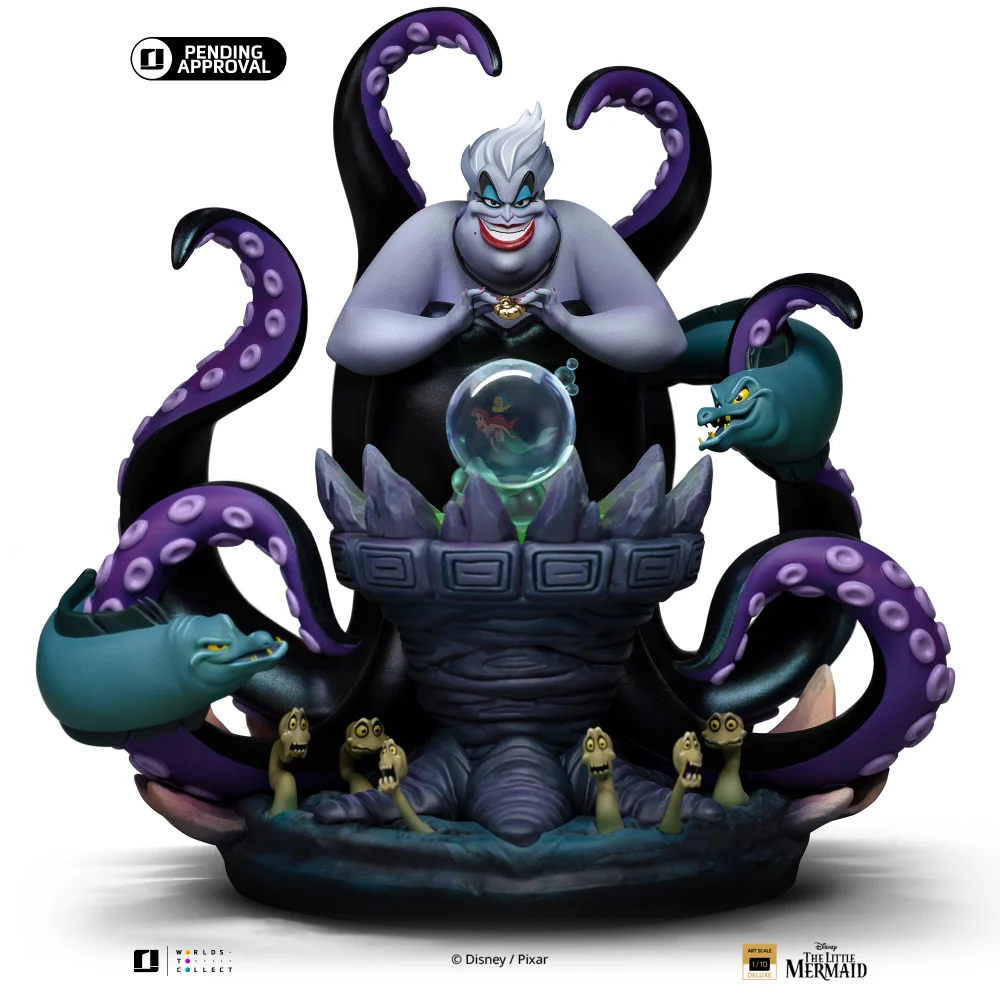 Iron Studios Disney's Villains Ursula Deluxe Art Scale 1/10 Statue Image 1