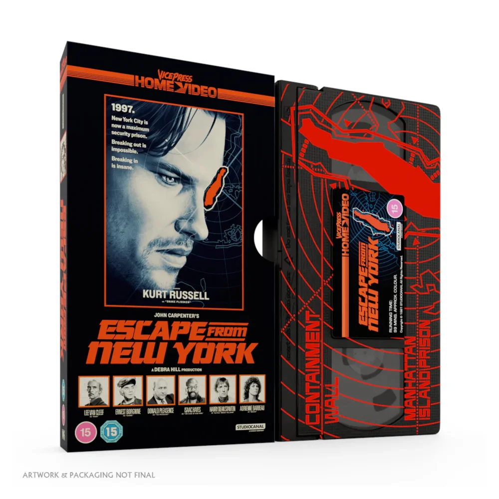 Escape From New York Limited Slipcase Edition VHS (Limited to 1000) Image 1