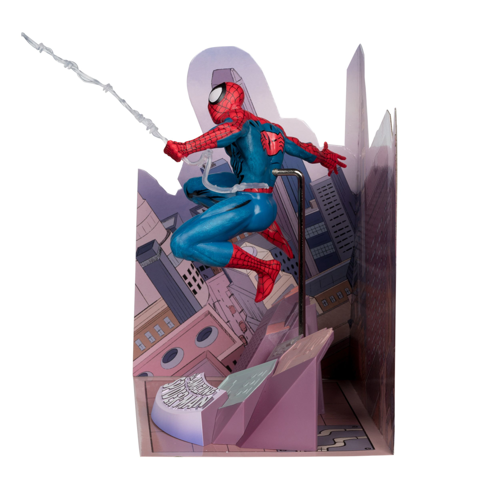 Marvel Spider-Man 1:10 escala coleccionable con etiqueta Marvel Spider-Man 1:10 escala coleccionable con etiqueta