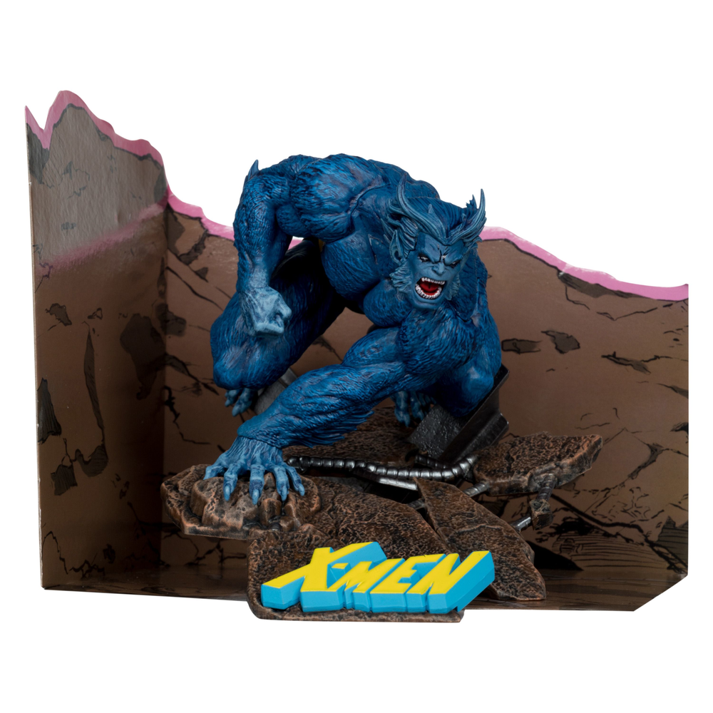 McFarlane Toys Marvel Beast 1:10th Scale Collectible with Scene (X-Men #1) Image 1