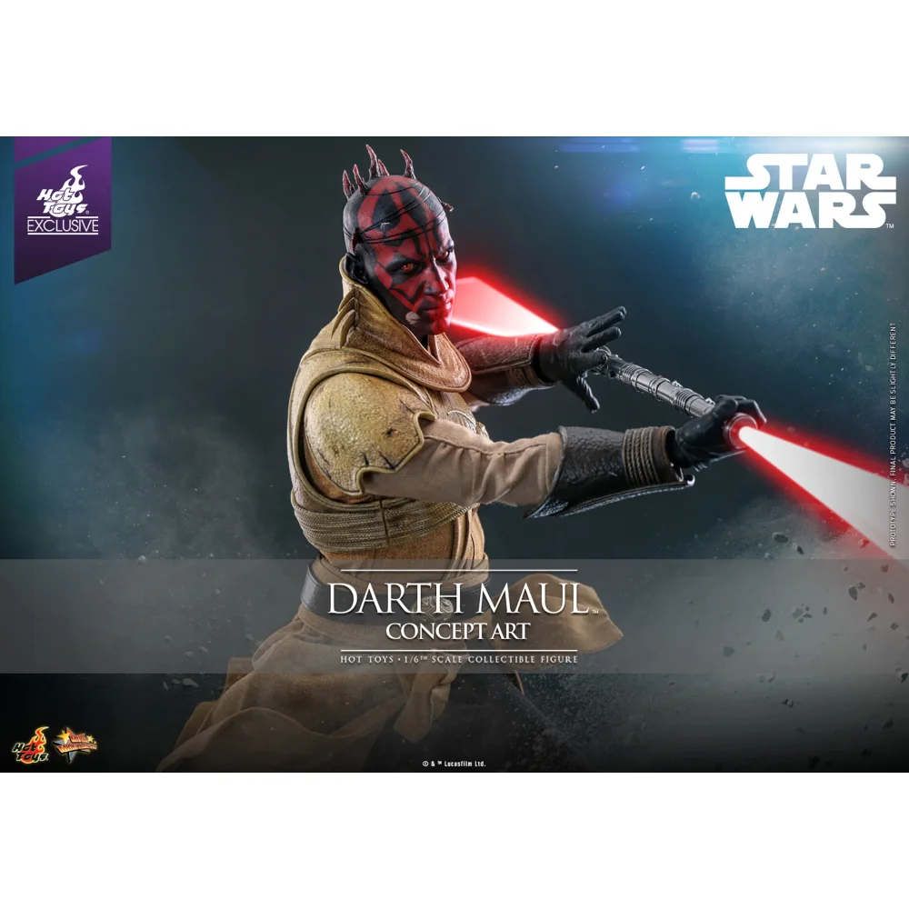 Hot Toys Star Wars The Clone Wars Darth Maul (Concept Art) 1/6th Scale Collectible Figure (35cm) Image 1