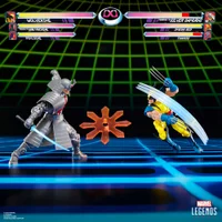 Hasbro Marvel Legends Series Gamerverse Wolverine vs Marvel's Silver Samurai 6-Inch Action Figures