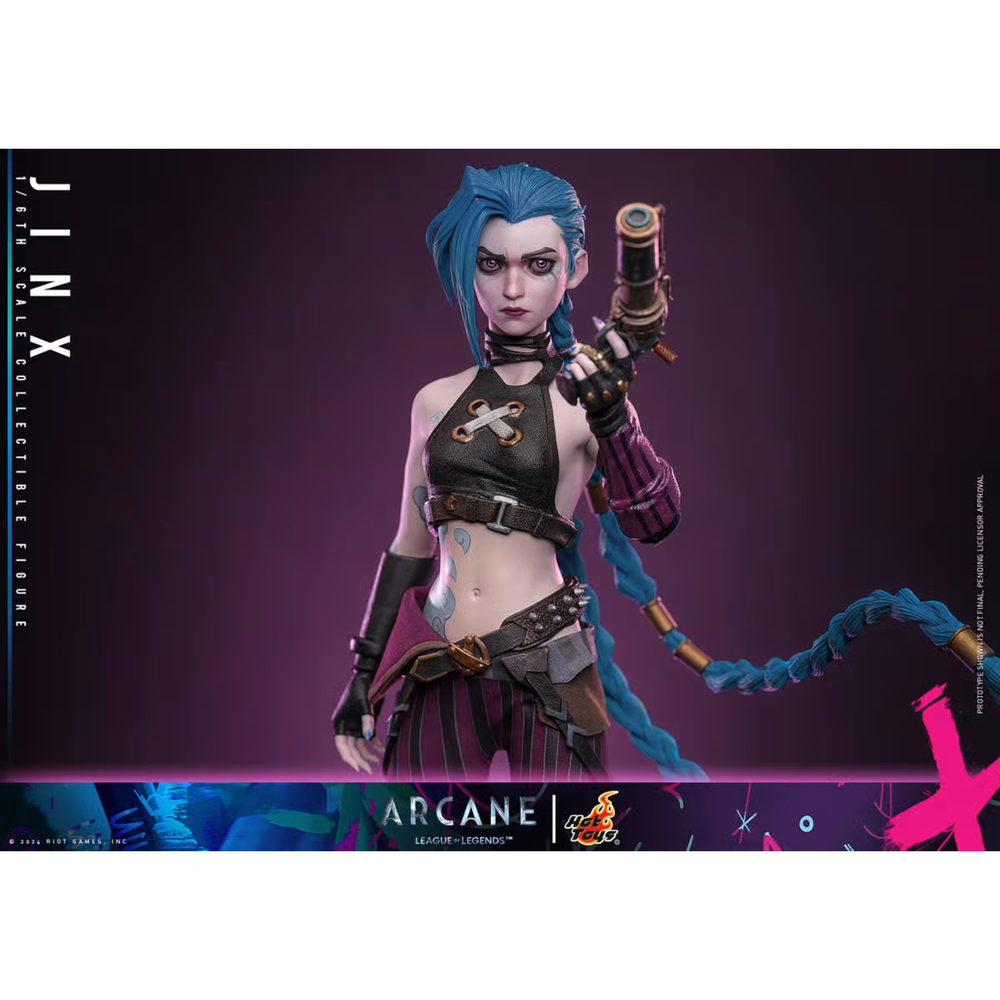 Hot Toys Arcane 1/6 Jinx - Arcane | Zavvi UK Hot Toys Arcane 1/6 Jinx - Arcane | Zavvi UK