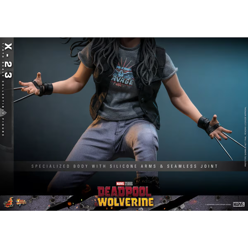 Hot Toys Marvel 1/6 X-23 Deadpool & Wolverine | Zavvi UK Hot Toys Marvel 1/6 X-23 Deadpool & Wolverine | Zavvi UK