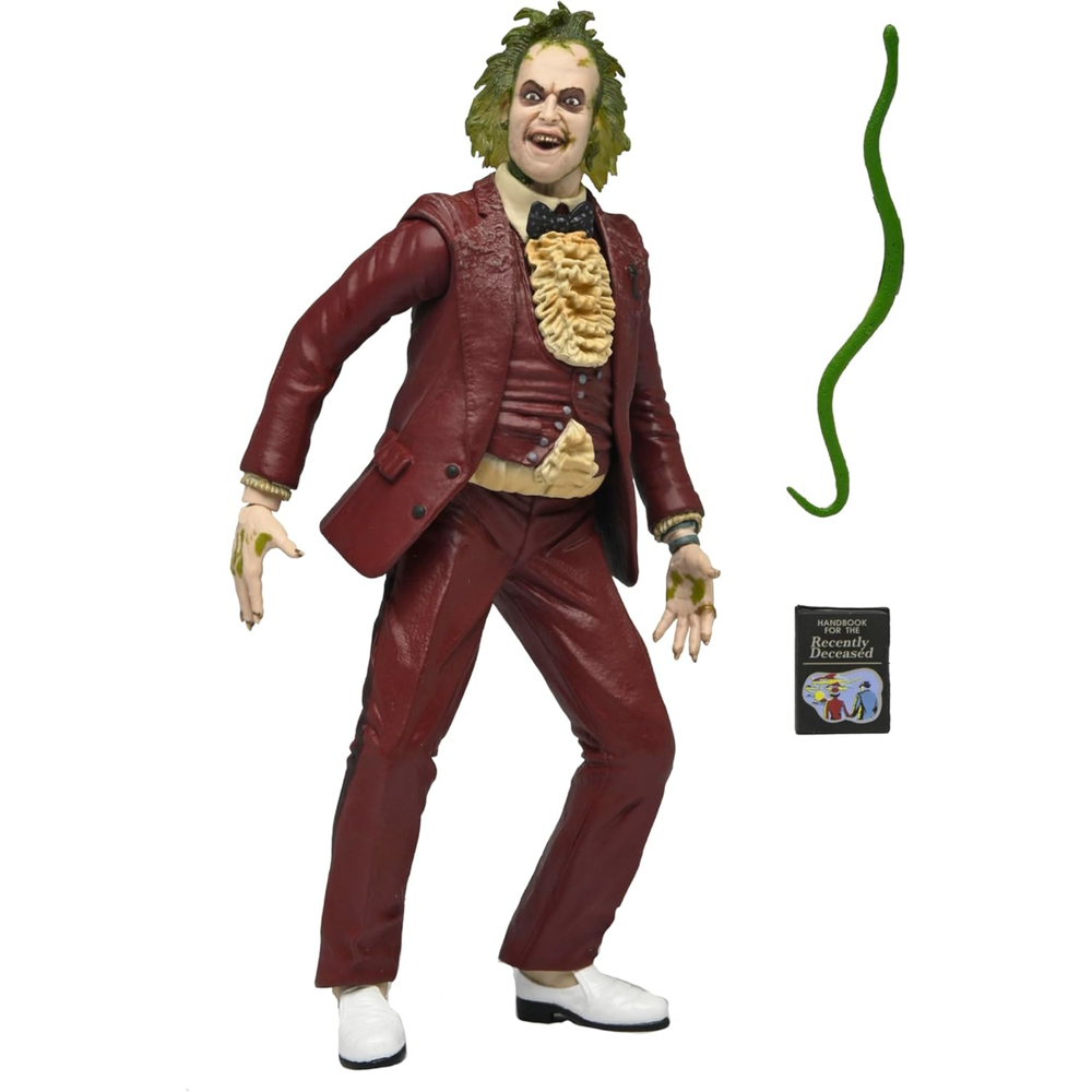 NECA NECA Beetlejuice 7" Figure Red Tuxedo Beetlejuice Image 1