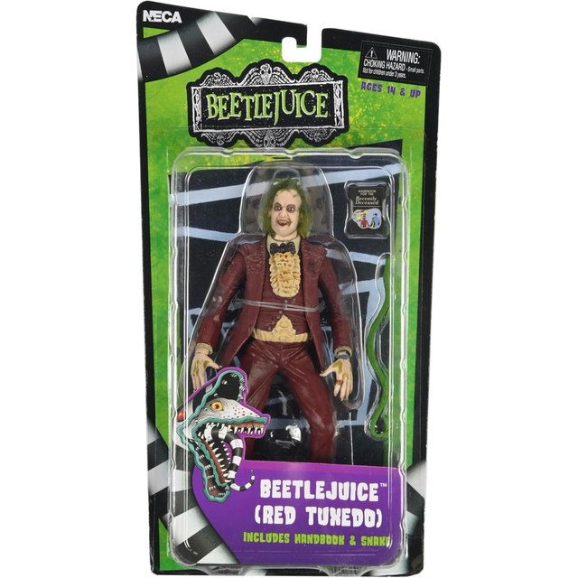 NECA NECA Beetlejuice 7" Figure Red Tuxedo Beetlejuice