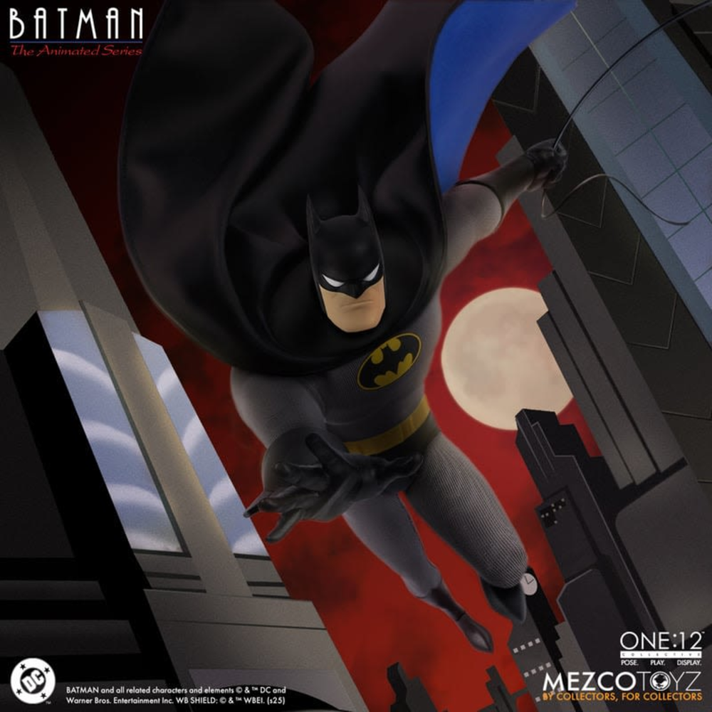 Mezco - Batman The Animated Series ONE:12 Collective Batman | Zavvi UK Mezco - Batman The Animated Series ONE:12 Collective Batman | Zavvi UK