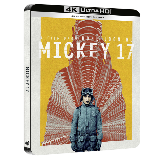 Mickey 17 4K Ultra HD SteelBook (Teaser Poster Artwork)