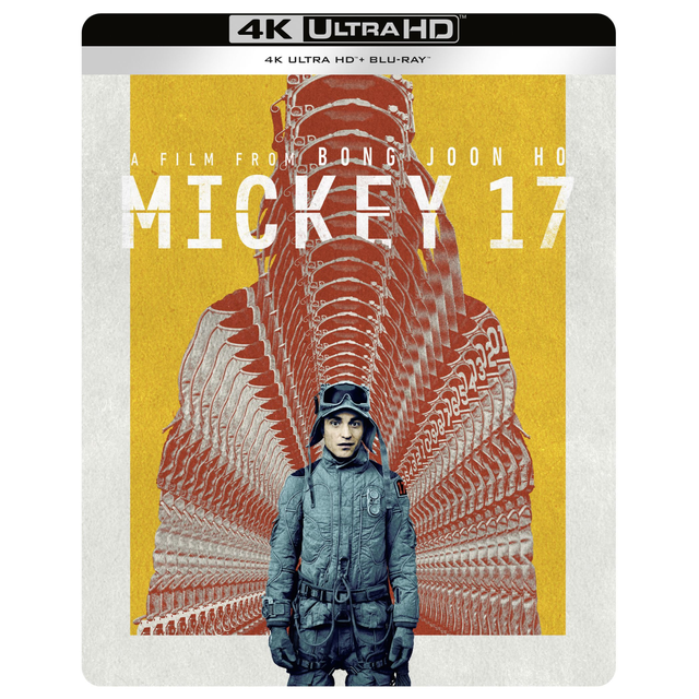 Mickey 17 4K Ultra HD SteelBook (Teaser Poster Artwork)