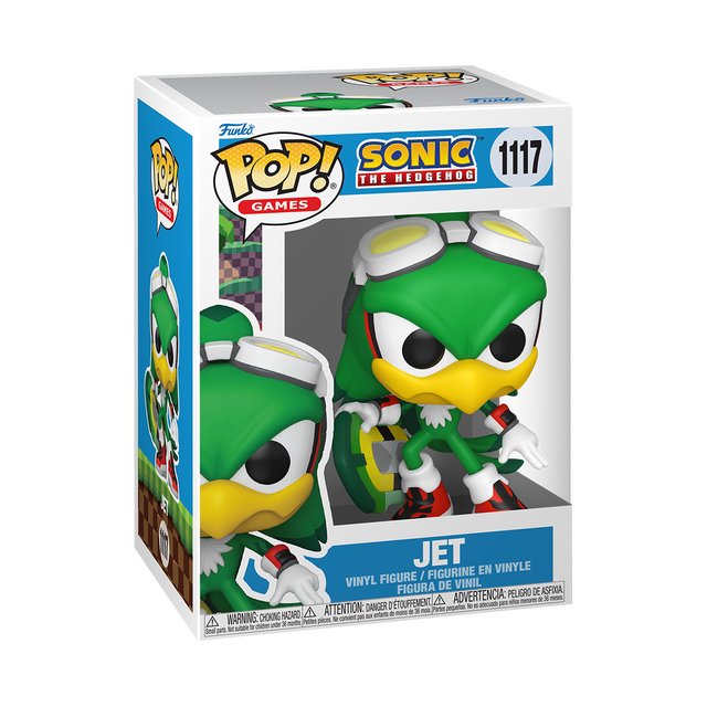 Sonic Jet the Hawk With Board Funko Pop! Vinyl