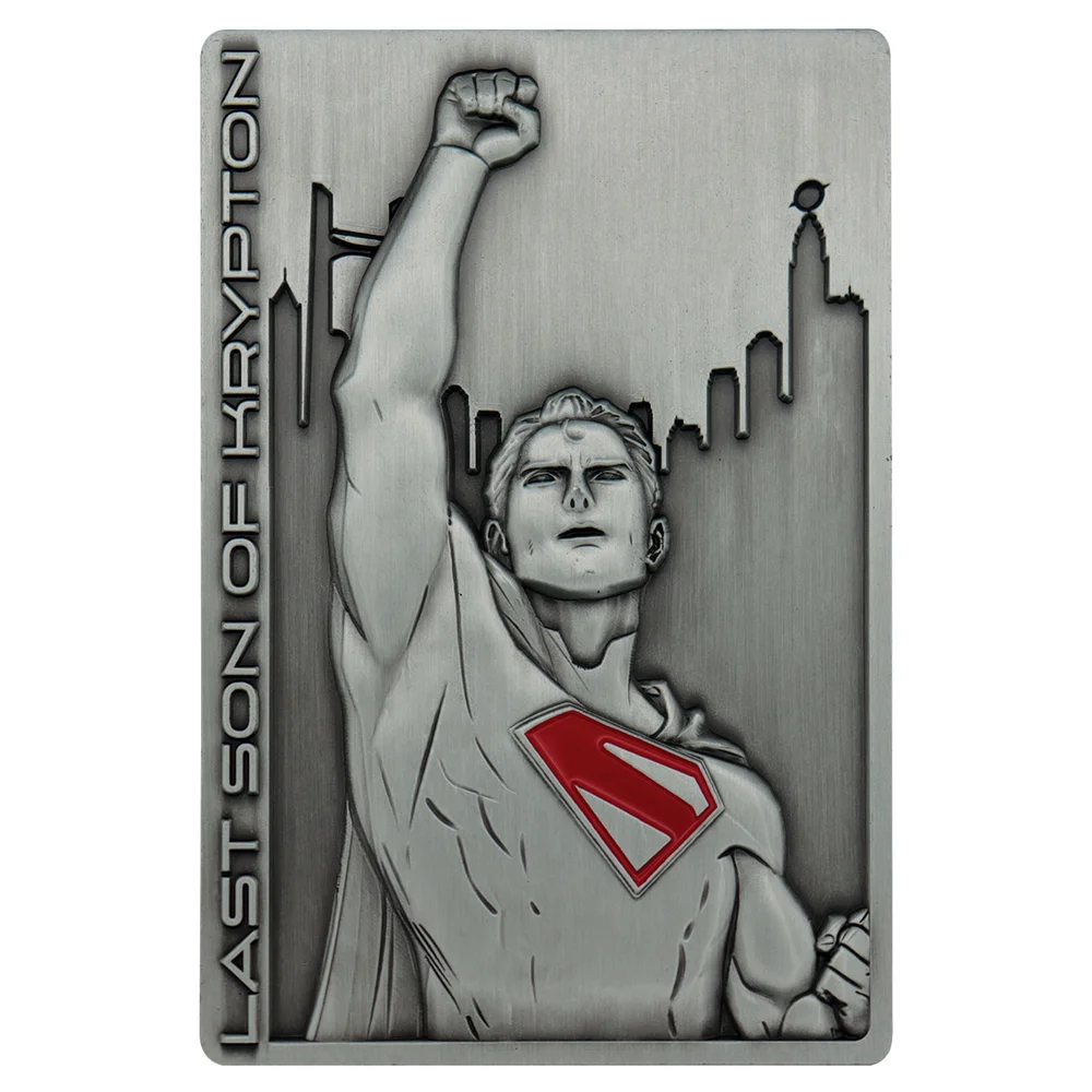 Superman 2025 Last Son of Krypton Ingot Image 1