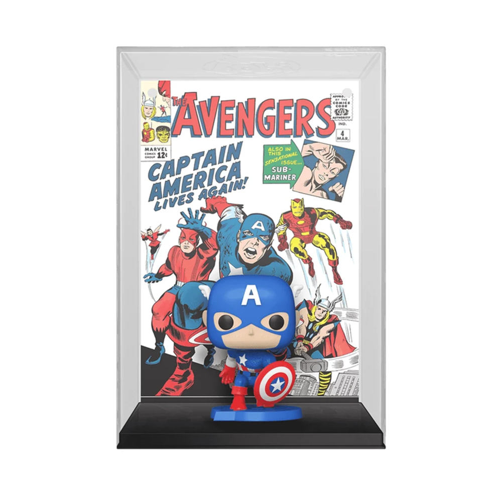Pop! Comic Cover: Marvel Avengers #4 (1963) Funko Pop! Vinyl Image 1