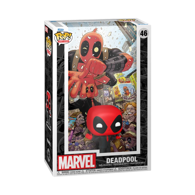 Pop! Comic Cover: Marvel Deadpool #1 (2025) Black Suit Funko Pop! Vinyl