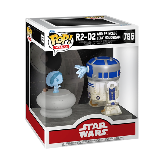 Star Wars R2-D2 & Leia Funko Pop! Vinyl Deluxe