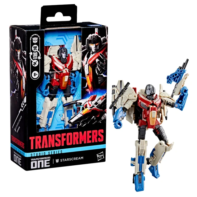 Hasbro Transformers Toys Studio Series Transformers One Starscream 4.5” Action Figure, 8+