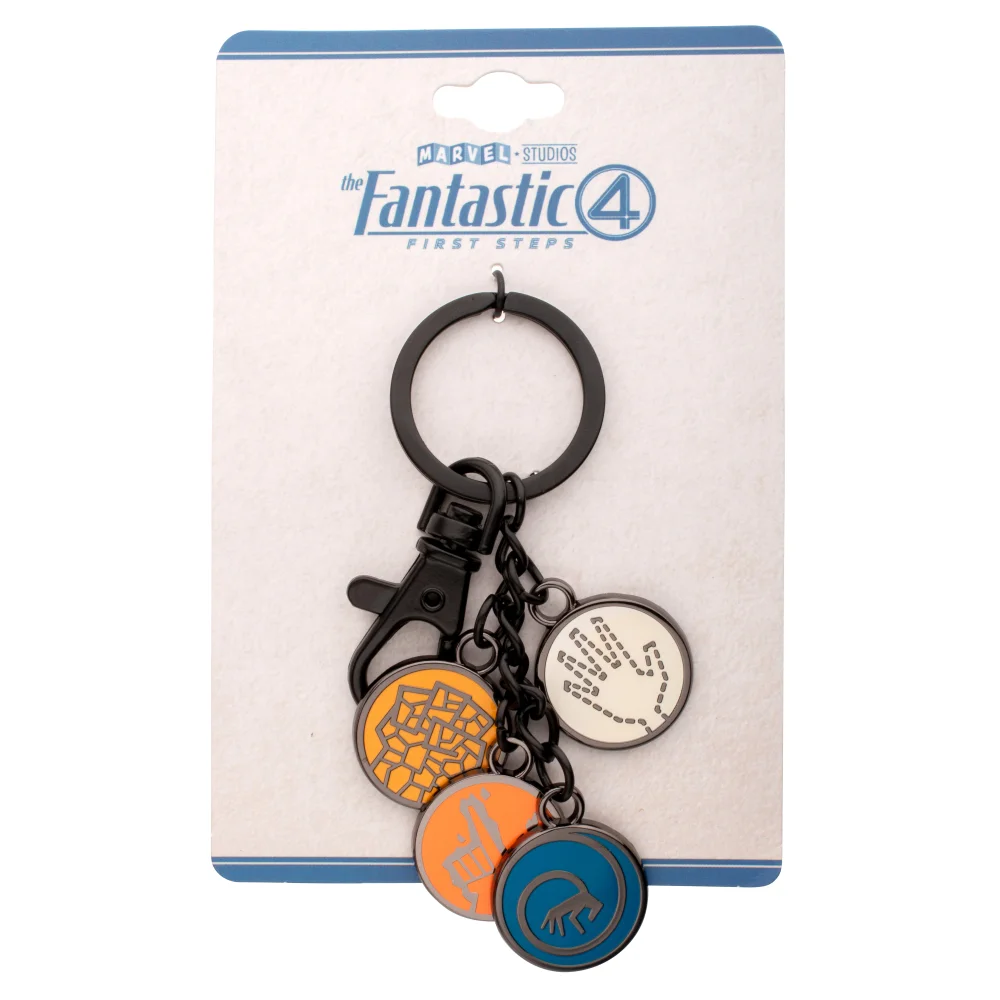 The Fantastic Four: First Steps Enamel Icon Keychain Image 1