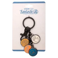 The Fantastic Four: First Steps Enamel Icon Keychain - undefined undefined