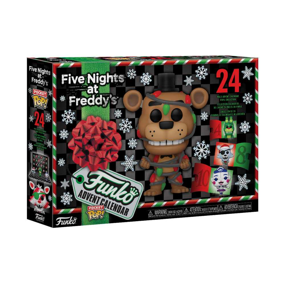 Five Nights At Freddy's Christmas 2025 Edition Funko Pocket Pop! 24-Day Advent Calendar Image 1