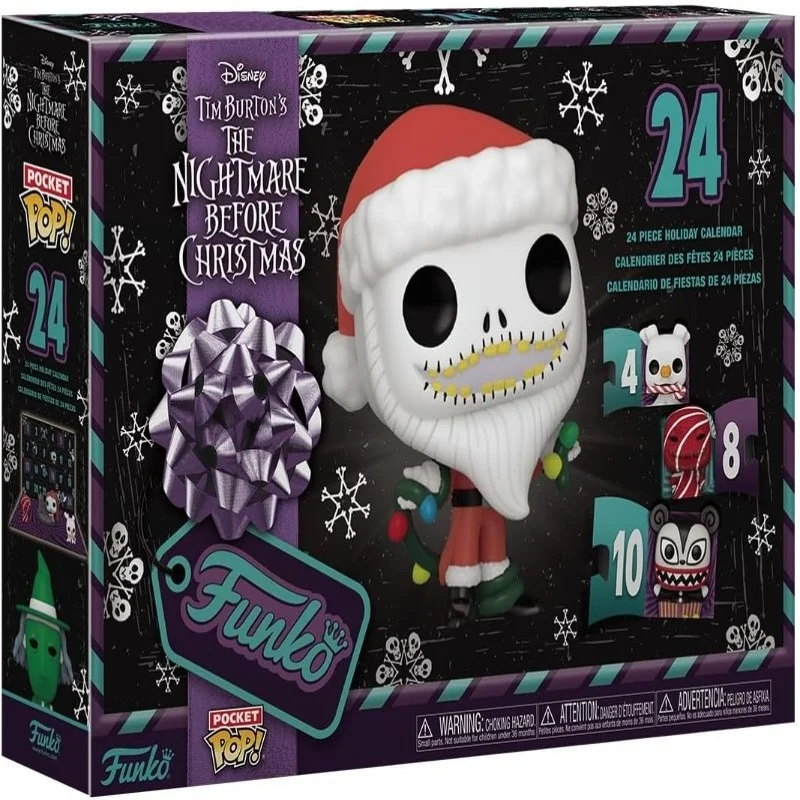 The Nightmare Before Christmas 2025 Edition Funko Pocket Pop! 24-Day Advent Calendar Image 1
