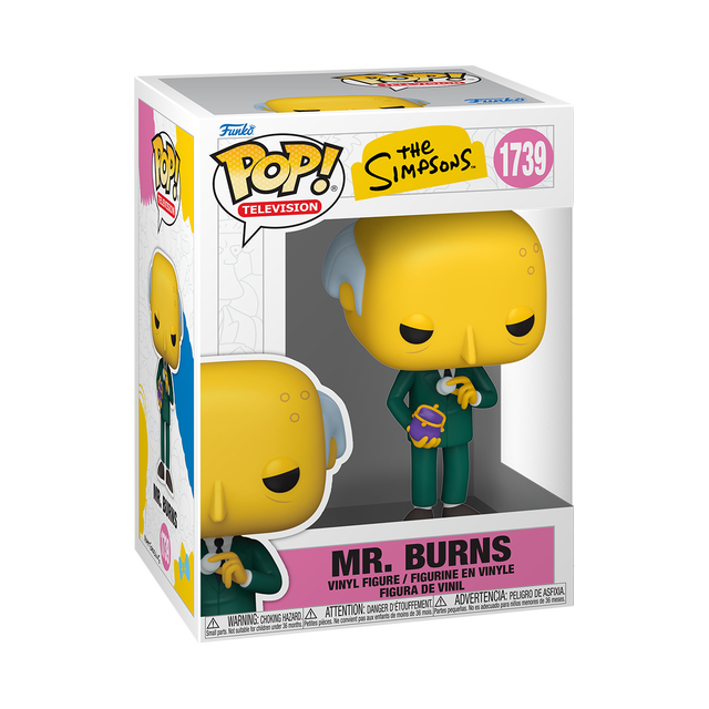 The Simpsons S11 Mr. Burns Funko Pop Vinyl