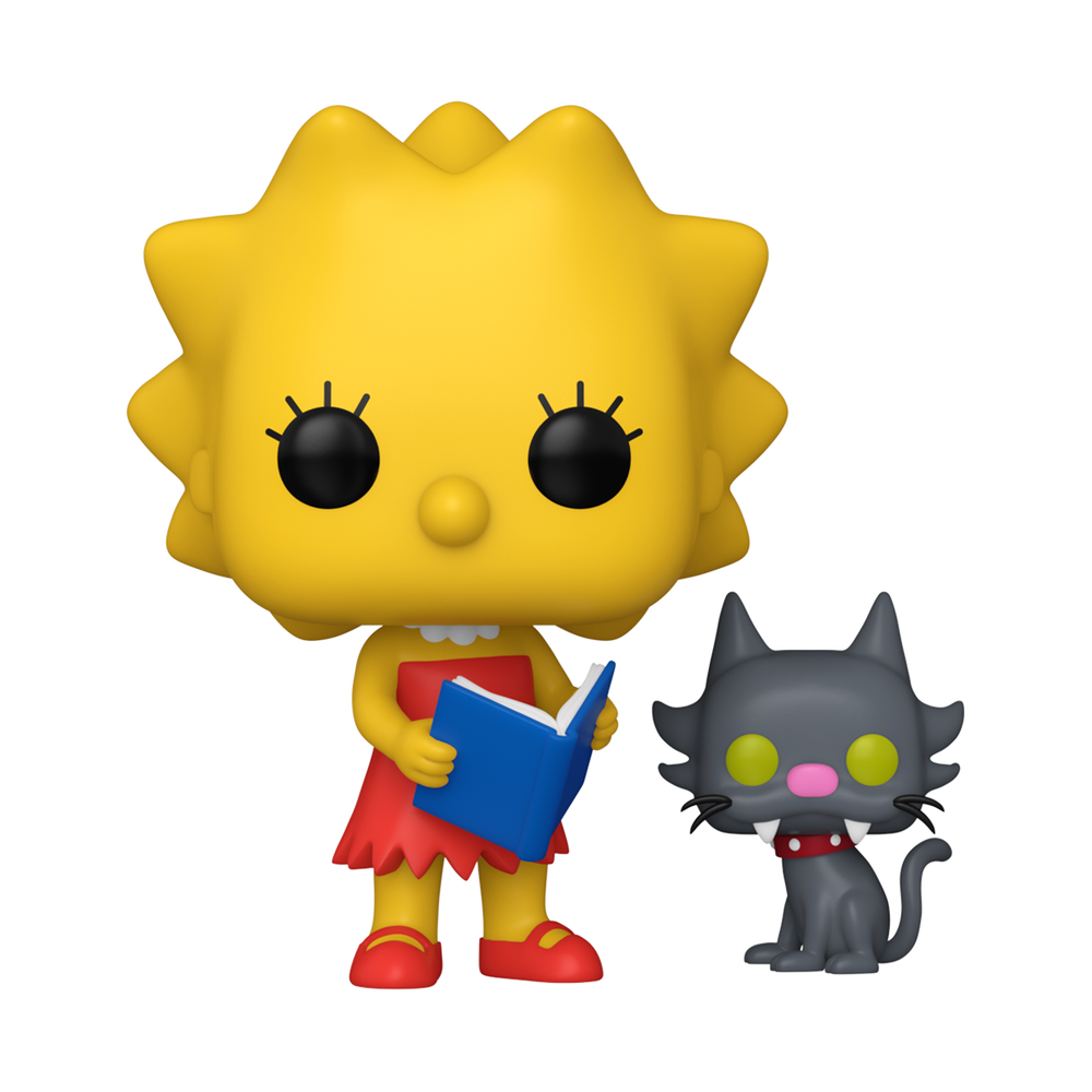 The Simpsons S11 Lisa & Snowball Funko Pop Vinyl Image 1