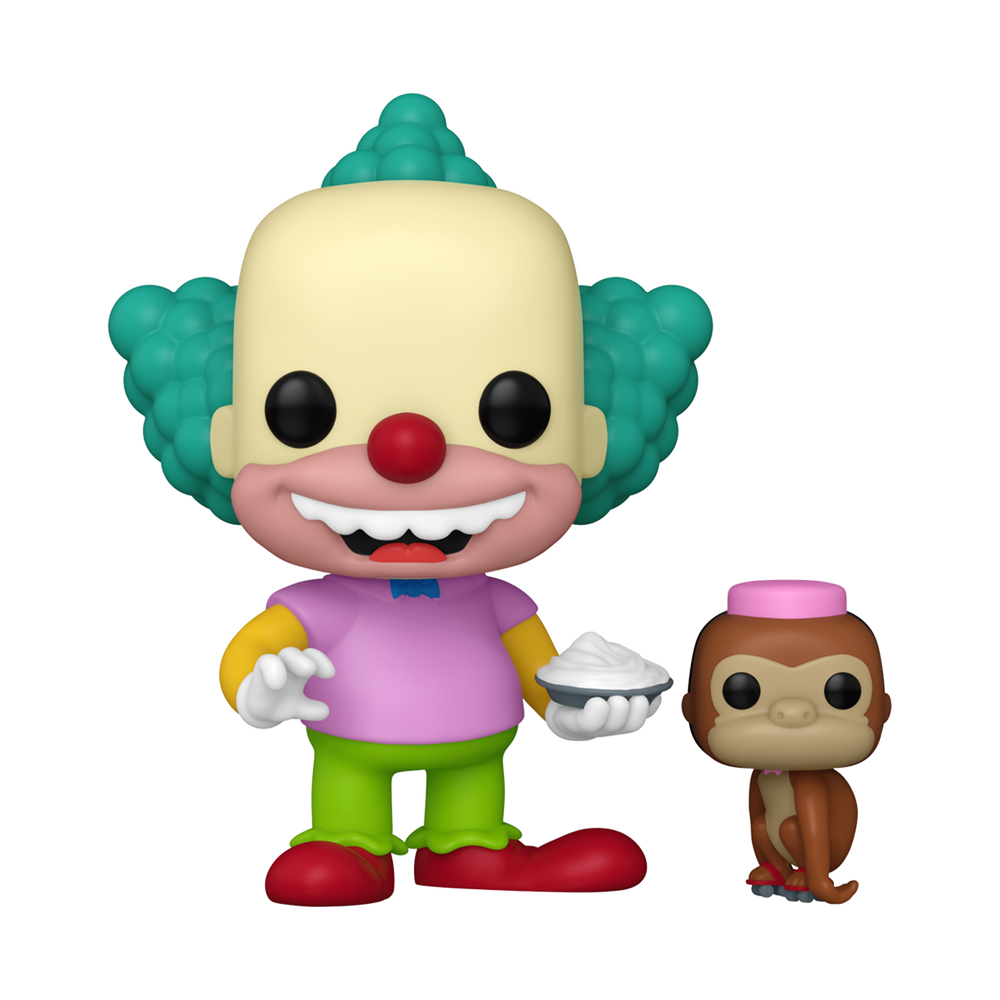The Simpsons S11 Krusty & Tenny Funko Pop Vinyl Image 1