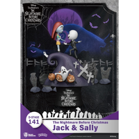 Nightmare before Christmas D-Stage PVC Diorama Jack & Sally 15 cm
