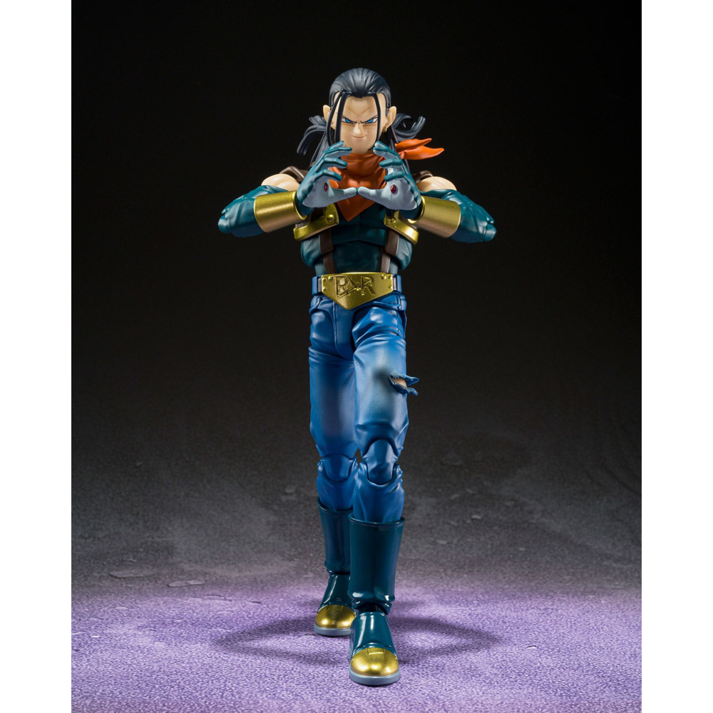 Dragon Ball GT S.H.Figuarts Action Figure Super Android 17 20 cm Image 1