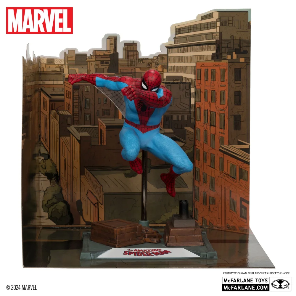 Marvel Collection PVC Statue 1/10 Spider-Man (The Amazing Spider-Man #38) (Gold Label) 15 cm Image 1
