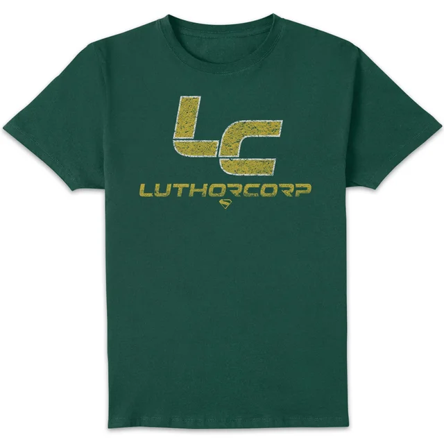 DC Comics Superman Luthercorp Unisex T-Shirt - Green