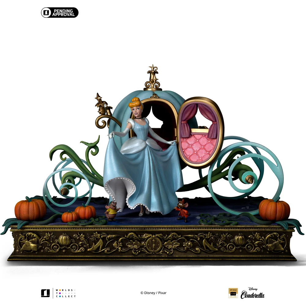Iron Studios Disney Classics Cinderella Deluxe Art Scale 1/10 Statue Image 1