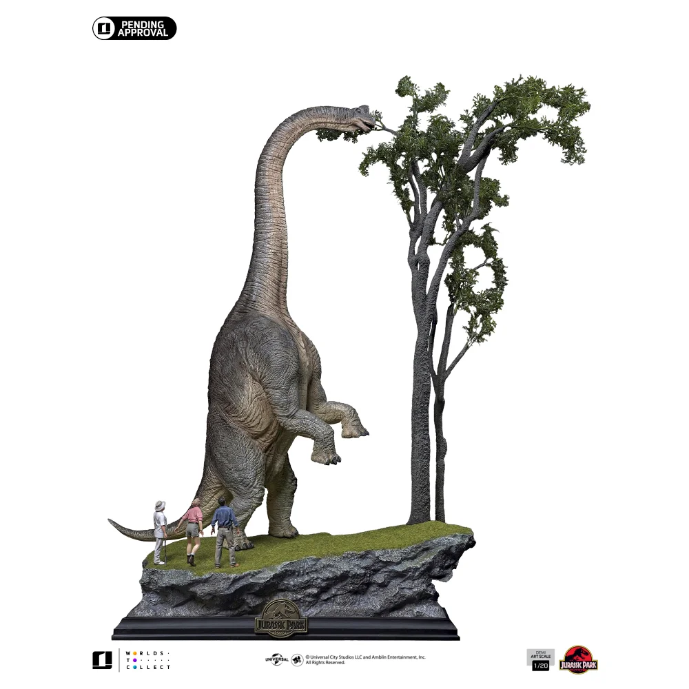 Iron Studios Jurassic Park Welcome to the Jurassic Park "Special Edition" Demi Art Scale 1/20 Statue Image 1