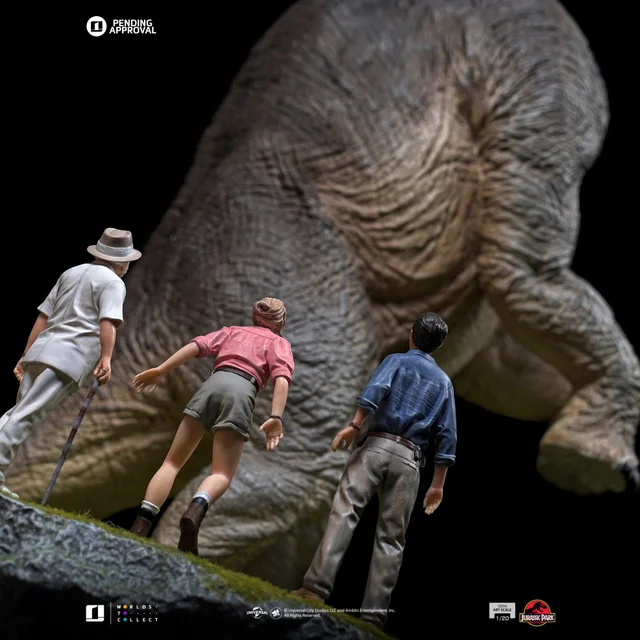 Iron Studios Jurassic Park Welcome to the Jurassic Park "Special Edition" Demi Art Scale 1/20 Statue