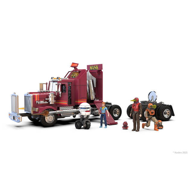 SDCC Mask Mobile Defense Unit 12inch Vehicle with 1/24 Figure Set