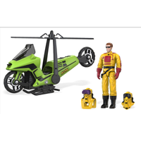 Mask Condor 5inch Vehicle with Chopper 1/24 Scale Figure Set - undefined undefined