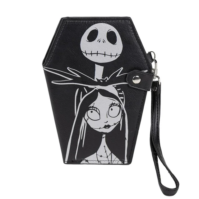 Nightmare Before Christmas Jack & Sally Faux Leather Wallet