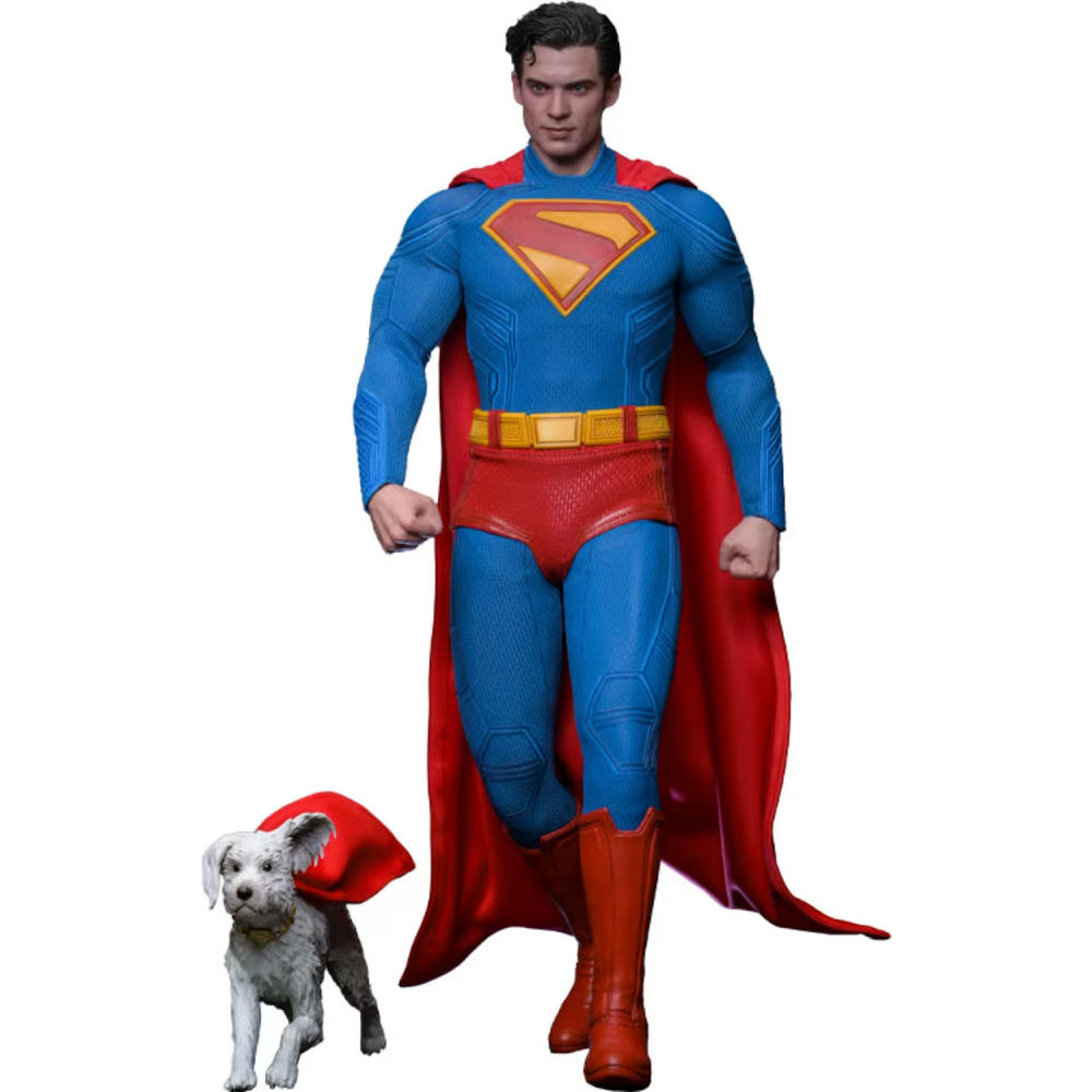 Hot Toys 1/6 Superman & Krypto Figure Image 1